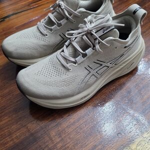 Asics Cream Athletic Sneakers